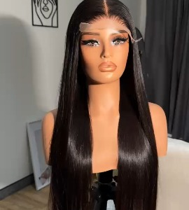 24" premium vietnamese bone straight wig