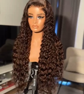 16" sdd virgin pixie curls wine color wig (copy)