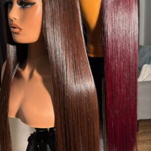 closure glueless styling (straight)