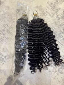 sdd curly crotchet extension 18’inches 150g
