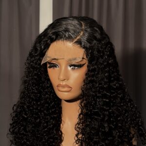 sdd pixie curls (natural color) 18’inches with 5*5 closure 250g